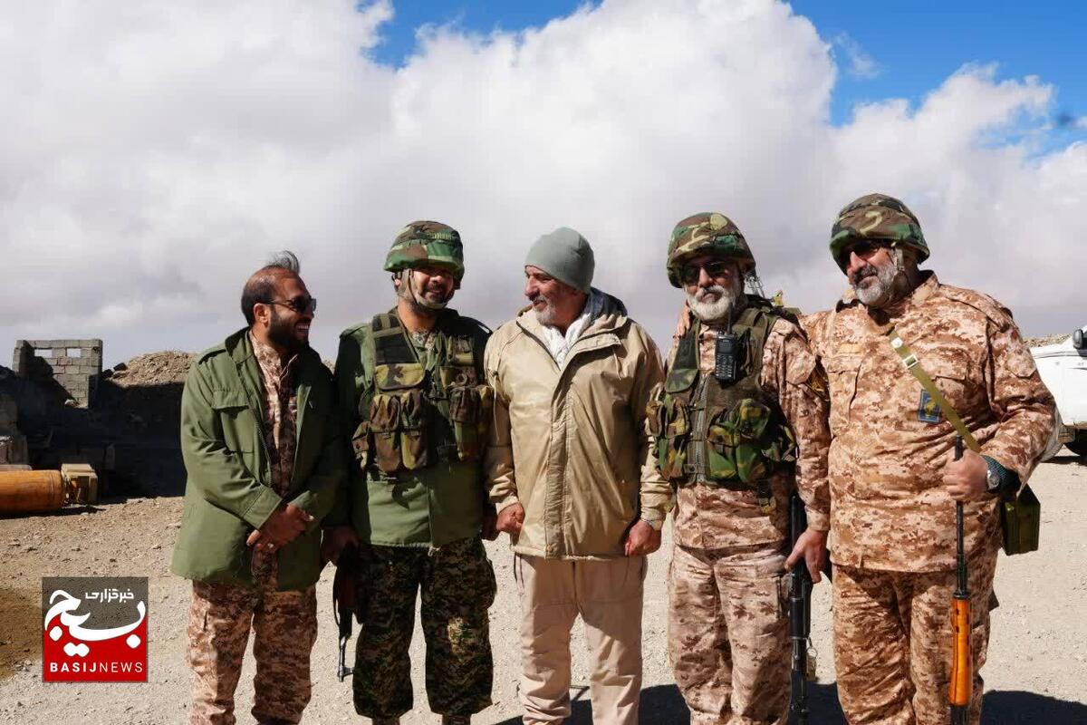 حضور فرماندهان سپاه و مسوولان اجرایی استان قزوین در مناطق مرزی شمال‌غرب کشور