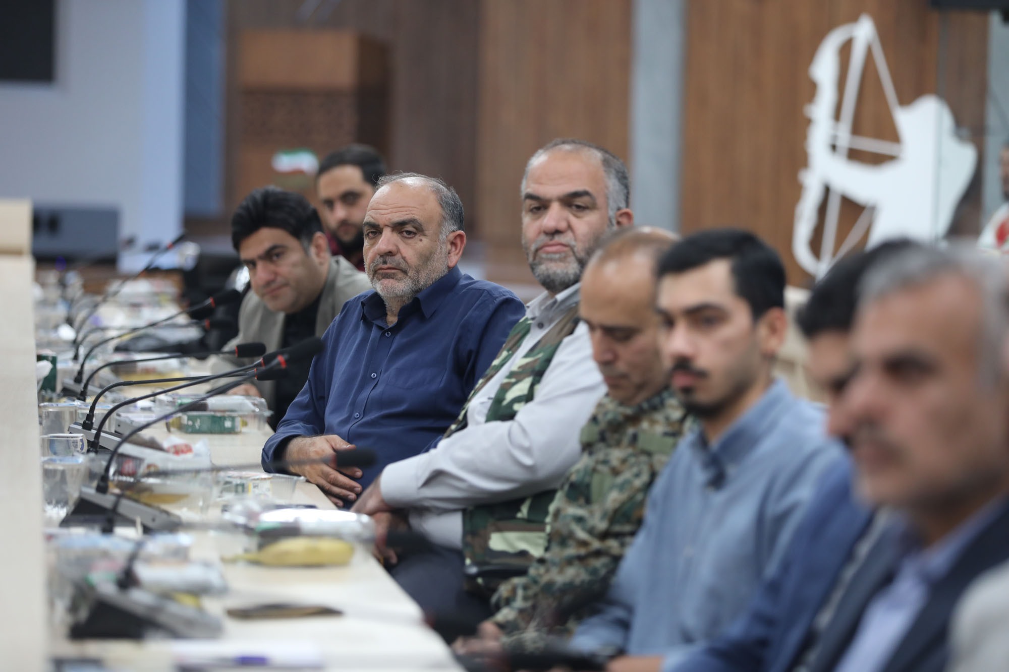 نشست اعضای شورای بسیج و فرماندهان پایگاه های مقاومت وزارت ورزش و مسئولان بسیج ورزشکاران فدراسیون ها