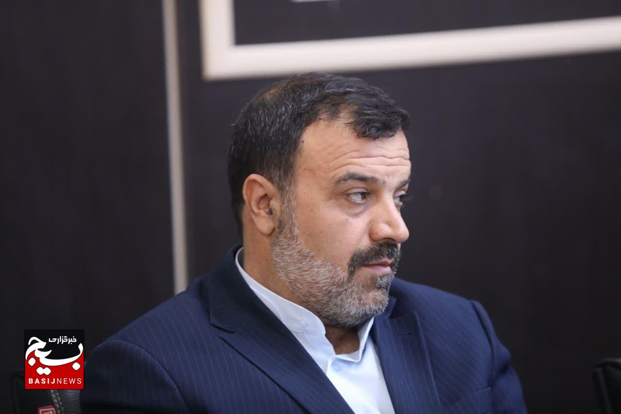 آیین تکریم و معارفه مسئول معاونت سلامت و دفاع زیستی سازمان بسیج مستضعفین