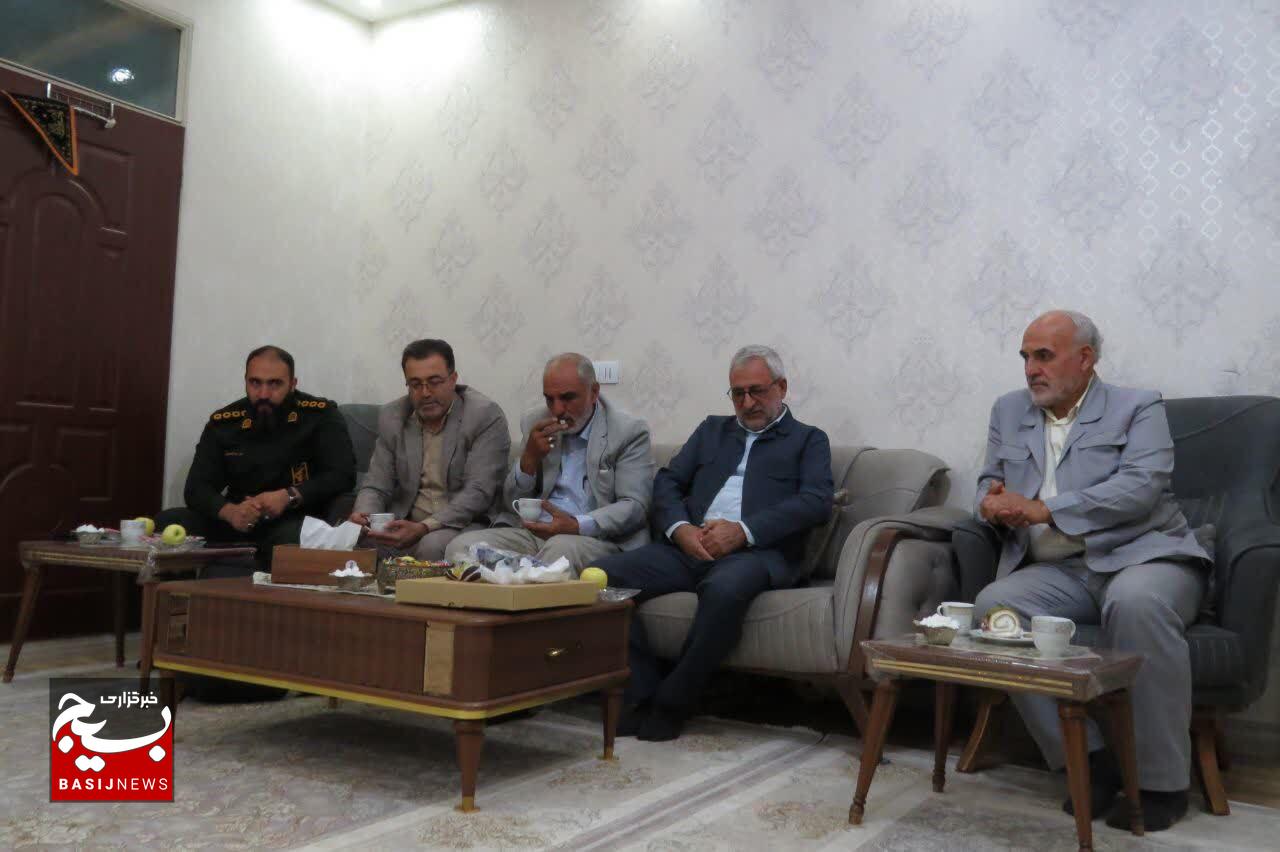 دیدار و دلجویی از خانواده شهید جاویدالاثر، فیض الله خدابنده لو