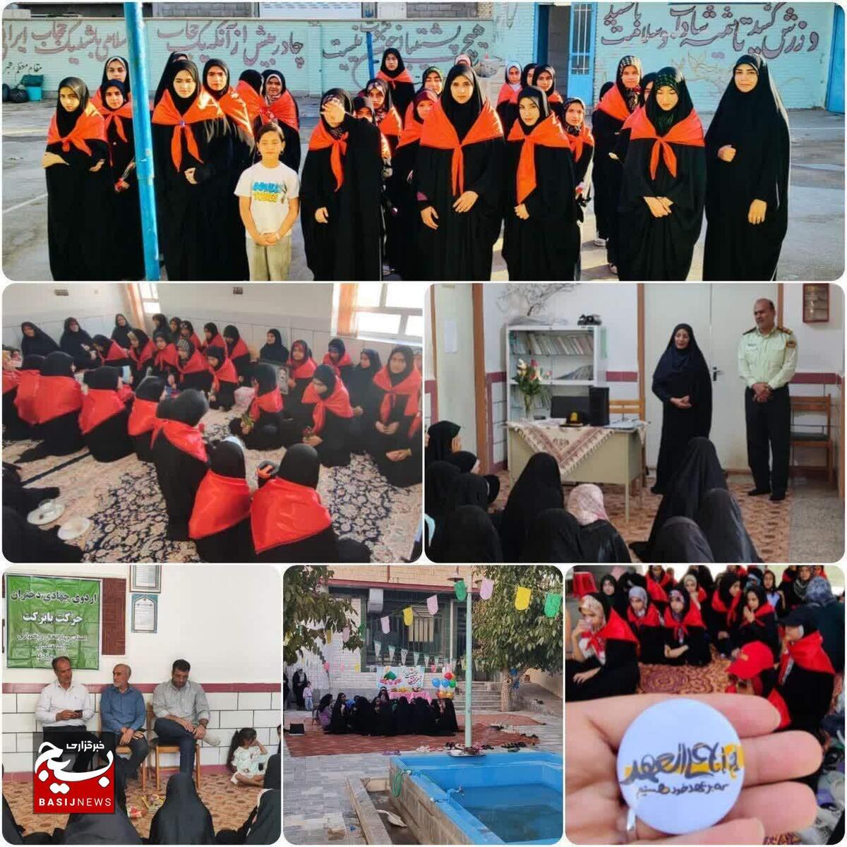دختران اشکفتکی در اردوی جهادی خوش درخشیدند