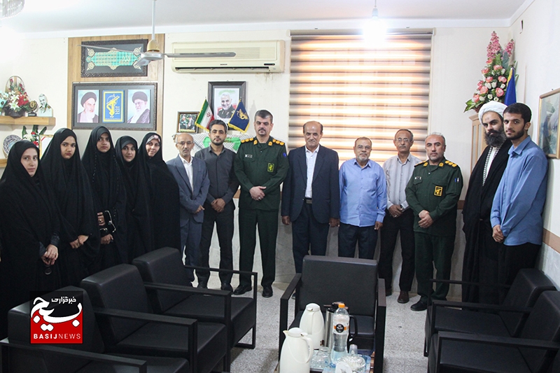 نشست صمیمی فعالان کانون بسیج رسانه دشتستان با فرمانده سپاه ناحیه دشتستان برگزار شد