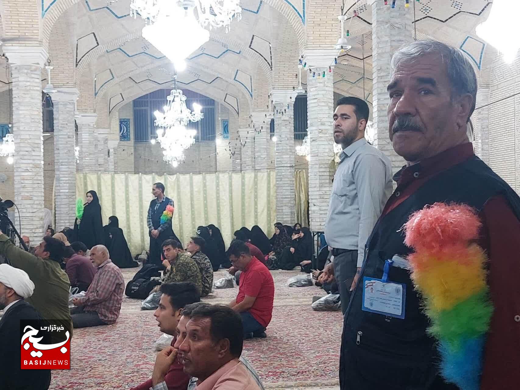 برگزاری مراسم بزرگداشت ۲۴ مهر و یادواره شهیدان باقدرت و یزدان‌شناس در مسجد جامع کرمان