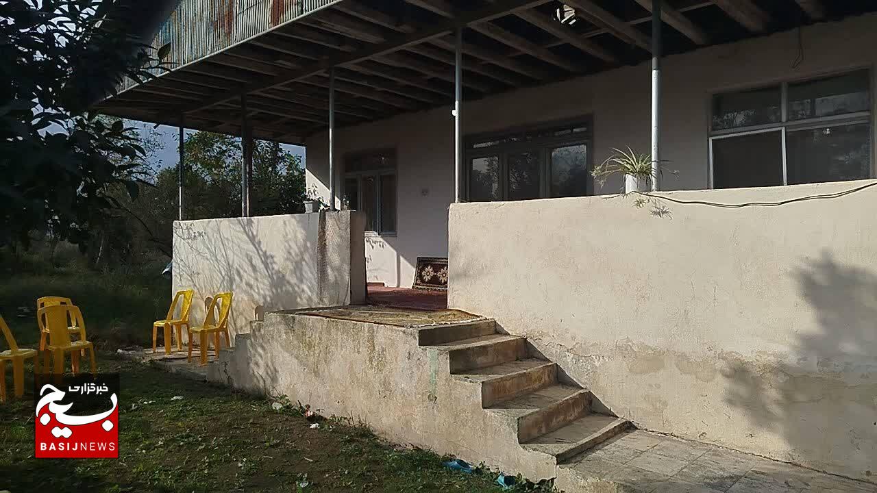 تنها مادر شهید روستای لاکوژده،در ماه شهادت فرزندش به او پیوست