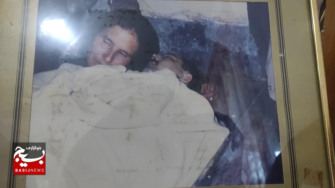 تنها مادر شهید روستای لاکوژده،در ماه شهادت فرزندش به او پیوست