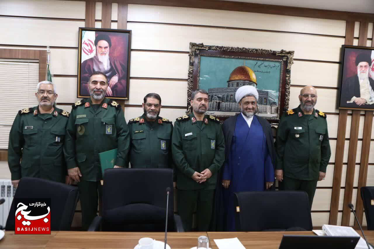 آیین تکریم و معارفه معاون عملیات و مقاومت مردمی سازمان بسیج مستضعفین