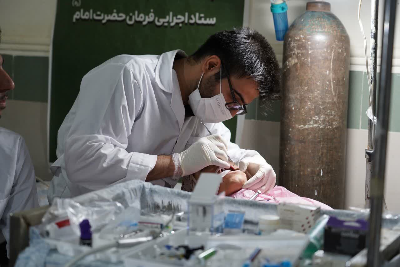 شیرینی خدمت دانشجویان جهادگر بسیجی دانشگاه علوم‌پزشکی یاسوج در رود تلخ