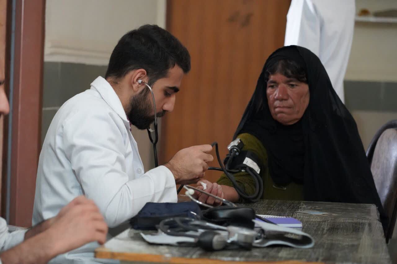 شیرینی خدمت دانشجویان جهادگر بسیجی دانشگاه علوم‌پزشکی یاسوج در رود تلخ