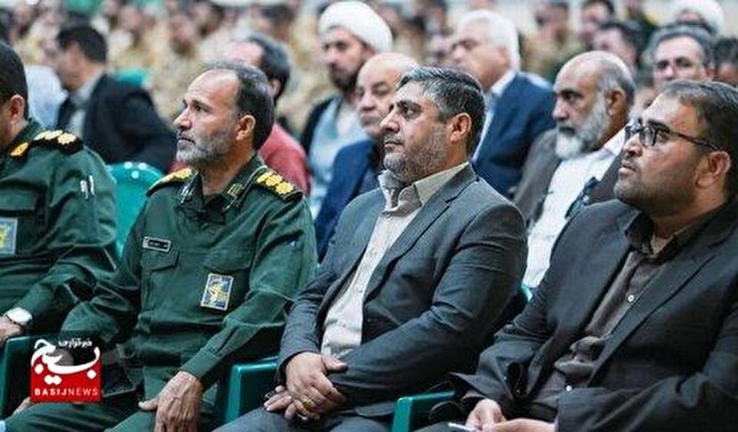 مراسم بزرگداشت شهدای وحدت و امنیت تیپ تکاور صاحب‌الزمان (عج) سیرجان