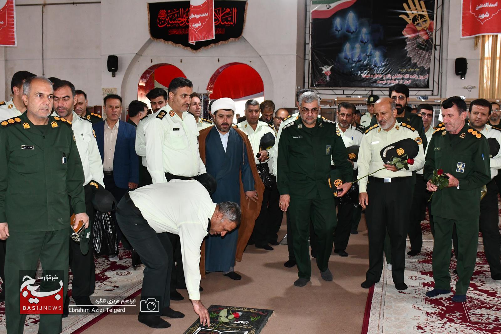 برگزاری آیین میهمانی لاله ها و عطرافشانی قبور مطهر شهدا در یاسوج