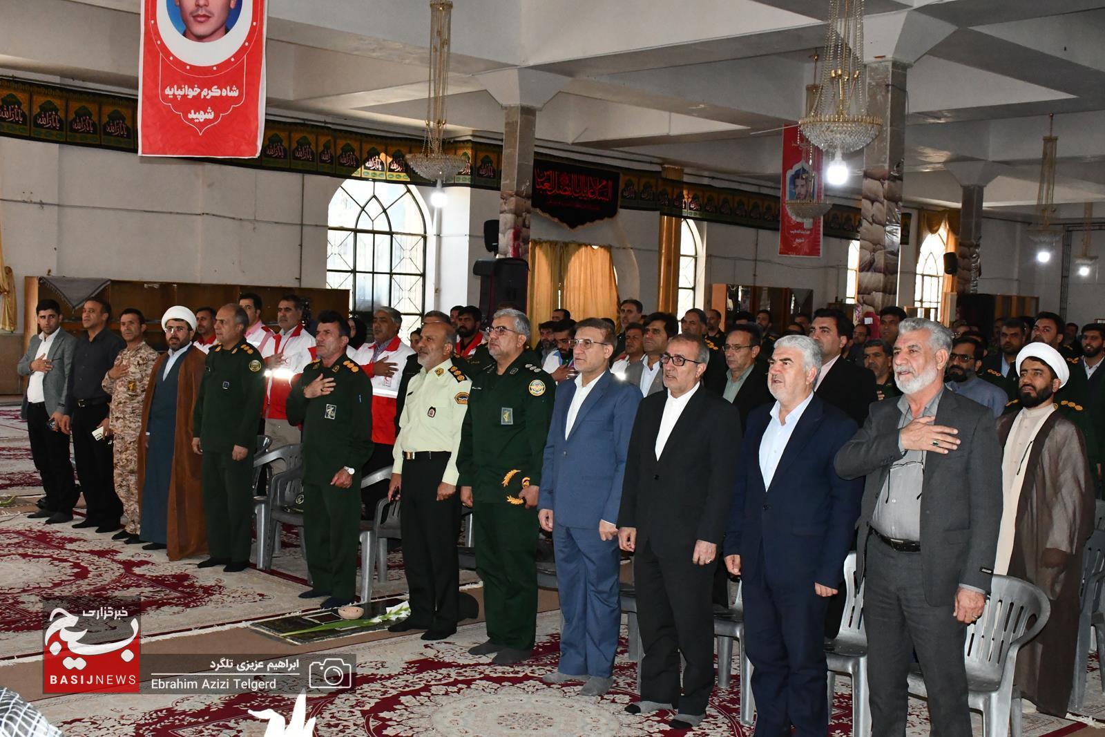 برگزاری آیین میهمانی لاله ها و عطرافشانی قبور مطهر شهدا در یاسوج
