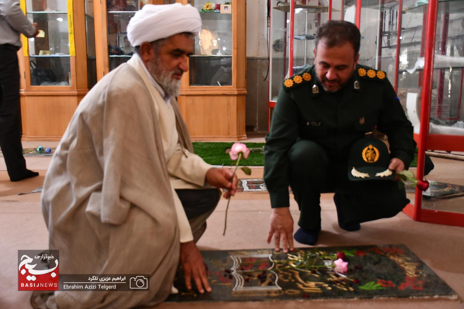 برگزاری آیین میهمانی لاله ها و عطرافشانی قبور مطهر شهدا در یاسوج