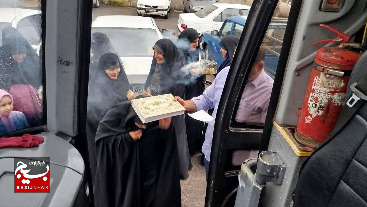 فرزندان دختر پایوران به مشهد مقدس اعزام شدند