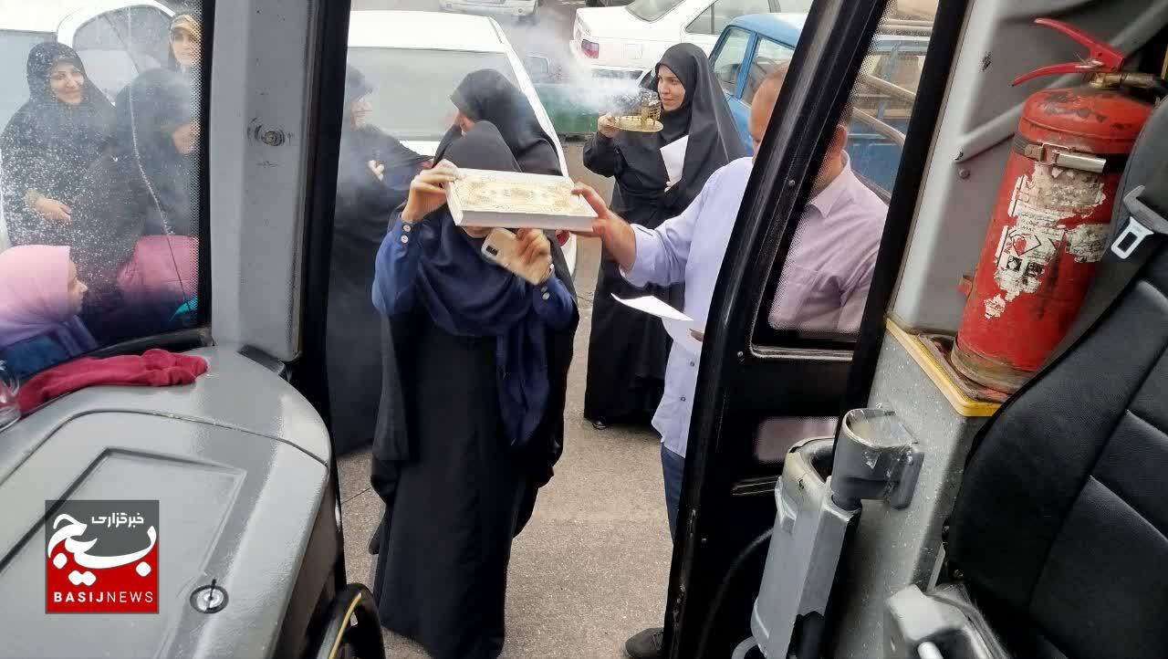 فرزندان دختر پایوران به مشهد مقدس اعزام شدند
