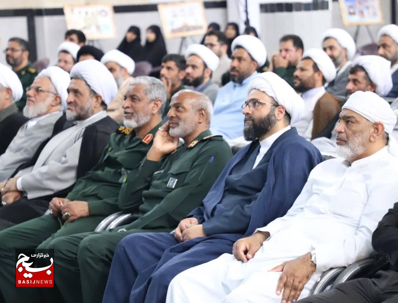 مراسم تکریم و معارفه مسئول دفتر نمایندگی ولی فقیه در سپاه امام سجاد (ع) استان هرمزگان