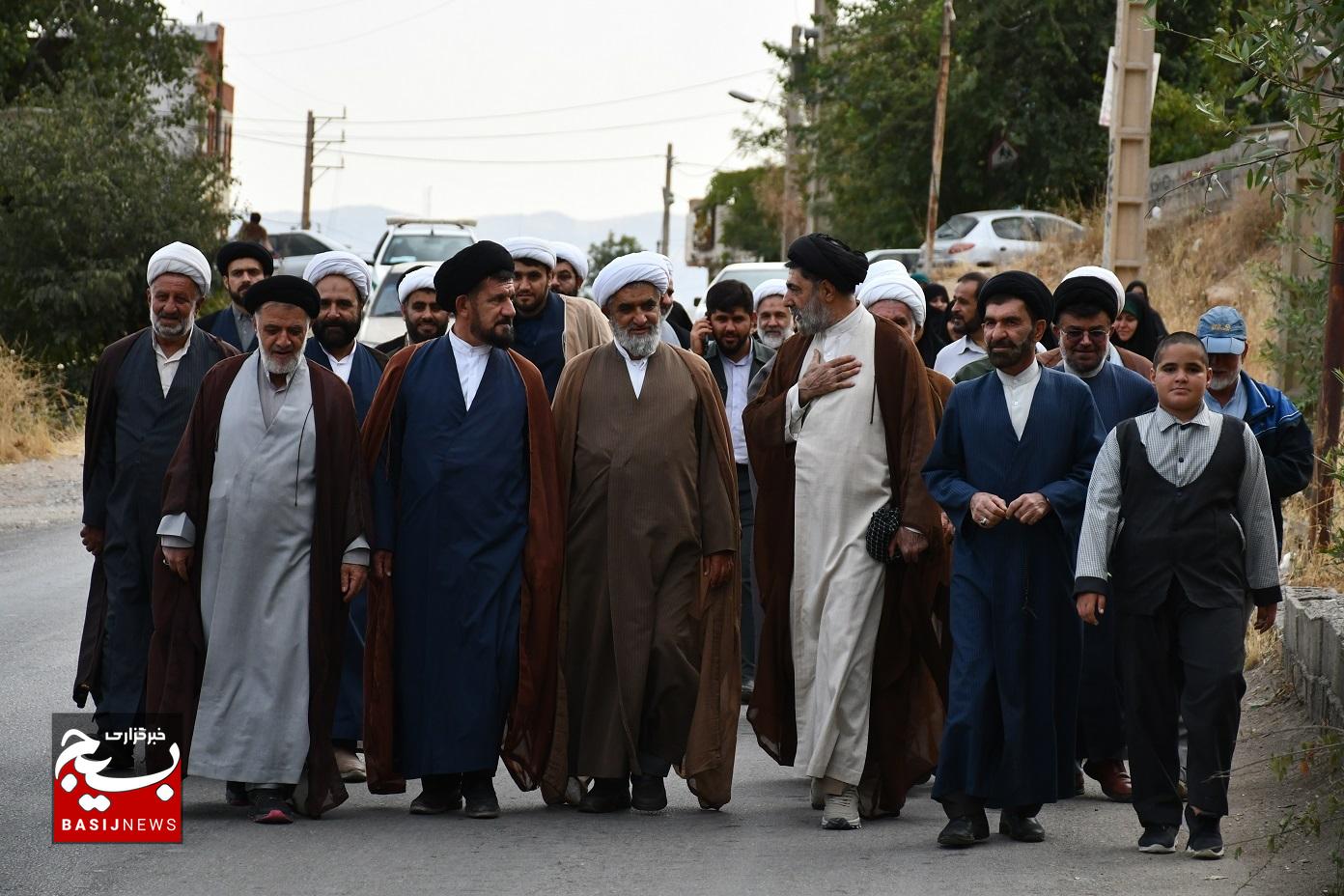 برگزاری همایش پیاده‌روی خانوادگی و تجلیل از طلاب و روحانیون رزمنده و جانباز در یاسوج