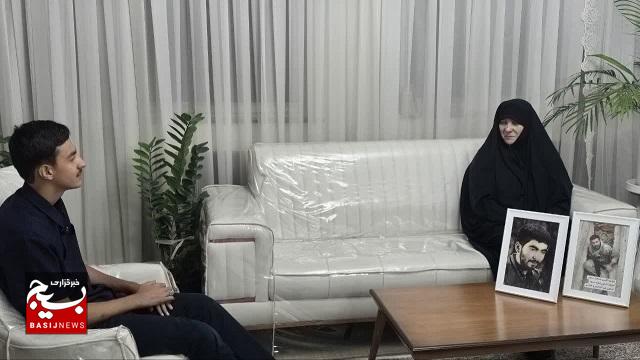 دیدار و سرکشی بسیجیان پایگاه حضرت ابوالفضل علیه السلام با خانواده معظم شهدا