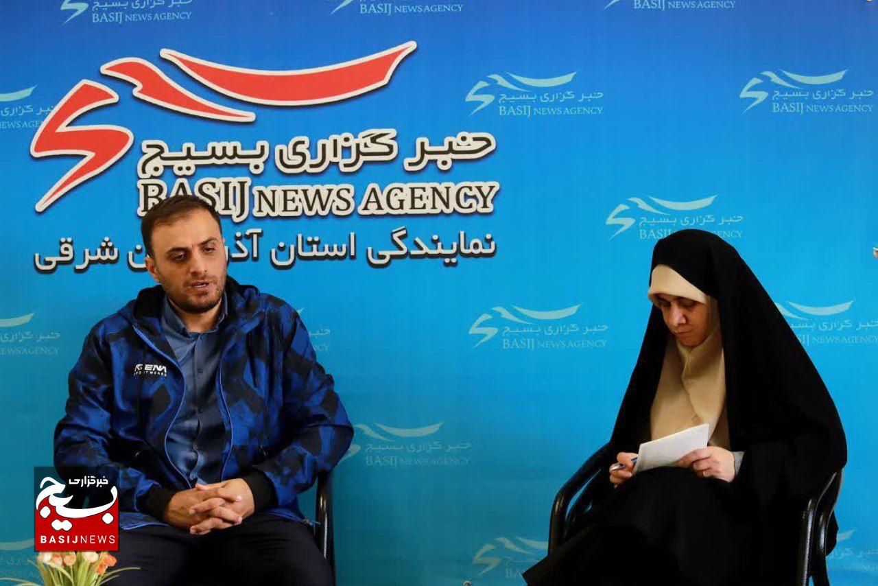 اراده دوندگان تیم مقاومت شهرداری تبریز بلندتر از گام هایشان