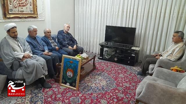 دیدار و تجلیل از خانواده معظم شهید والامقام ایوب نعمت پور انجام شد