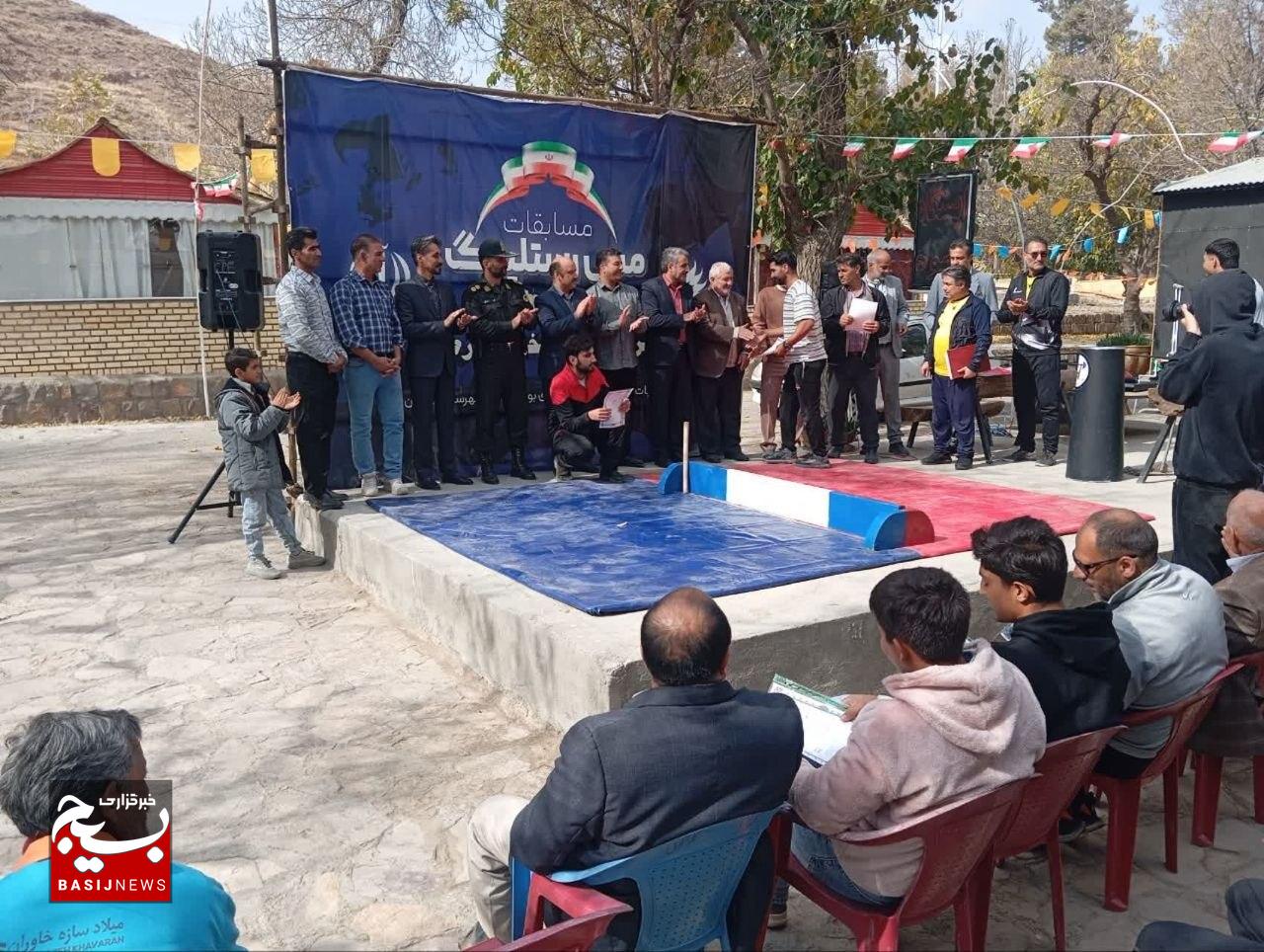 زاوه سومین تیم برتر مسابقات چوب‌کشی قهرمانی خراسان رضوی شد