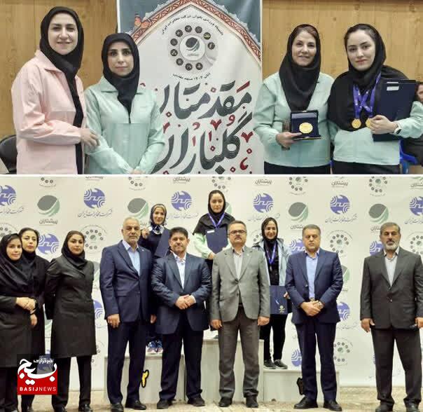 درخشش بانوان مخابرات سمنان در المپیاد ورزشی کشور؛ کسب دو طلای و رتبه چهارم کشوری