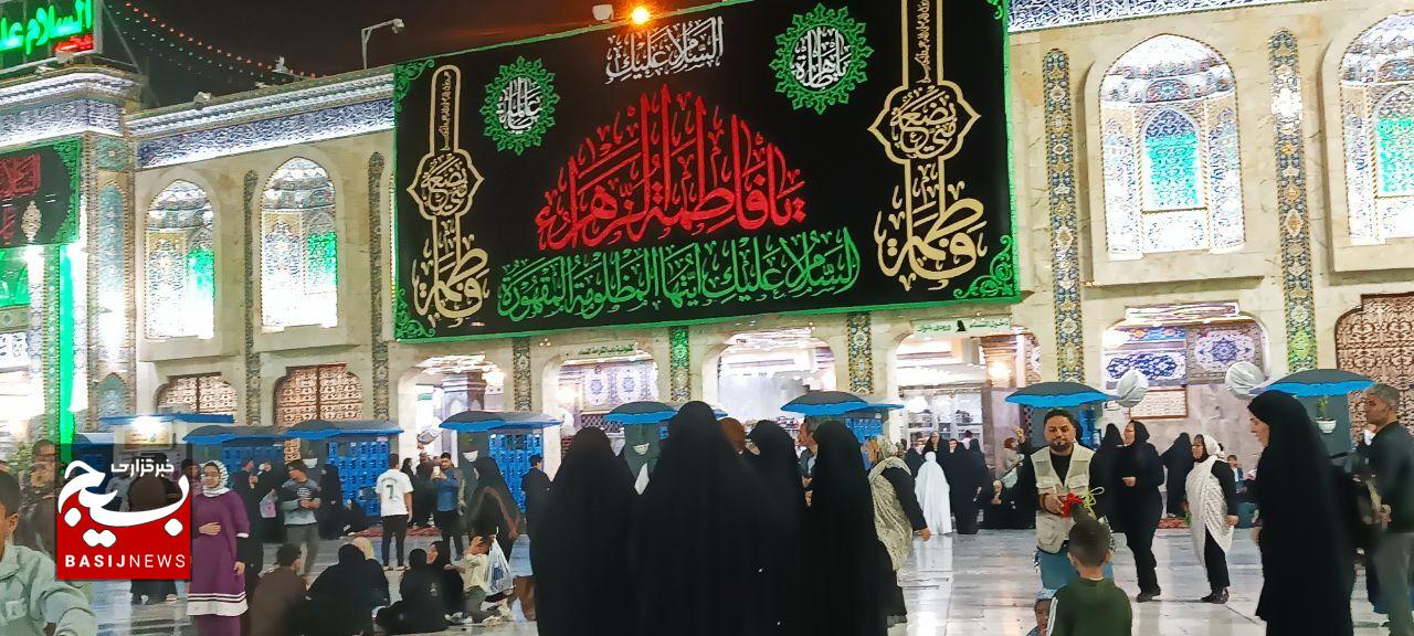 در مسیر نور خبرنگار خبرگزاری بسیج لرستان، عاشقی را زندگی کرد/چشم در نگاه گنبد طلا… و دل جا ماند
