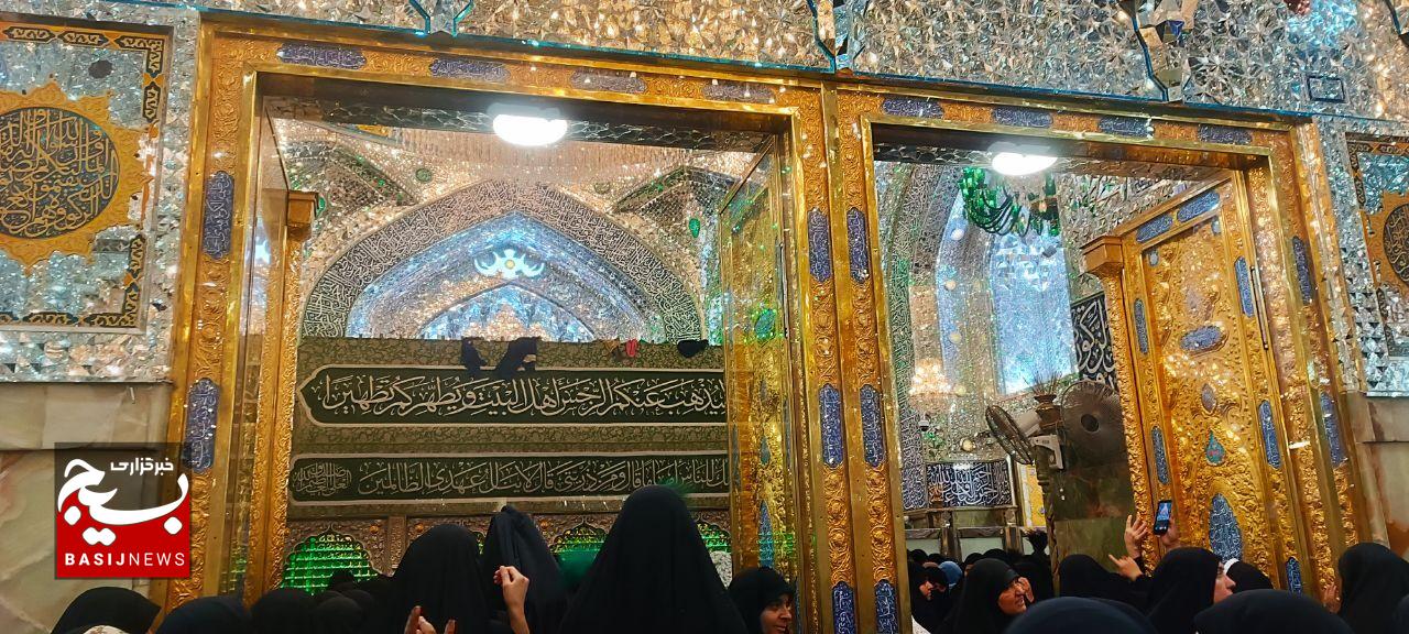 در مسیر نور خبرنگار خبرگزاری بسیج لرستان، عاشقی را زندگی کرد/چشم در نگاه گنبد طلا… و دل جا ماند