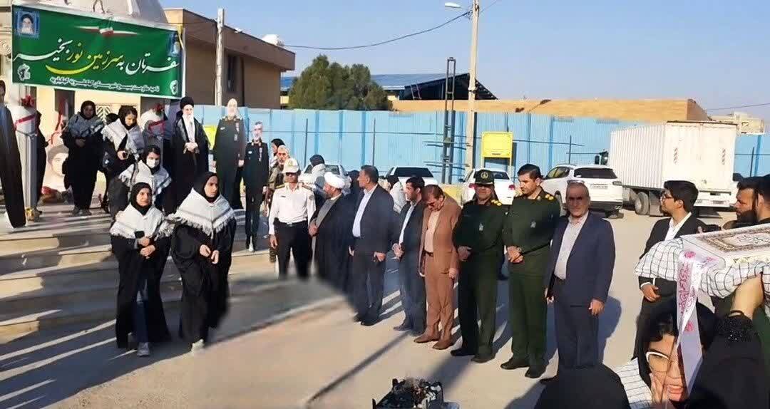 اعزام پنجمین کاروان راهیان نور دانش آموزی استان از شهرستان های کهگیلویه و لنده