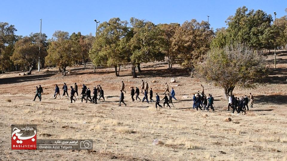 کوهنوردی کارکنان سپاه فتح استان به مناسبت گرامیداشت هفته بسیج