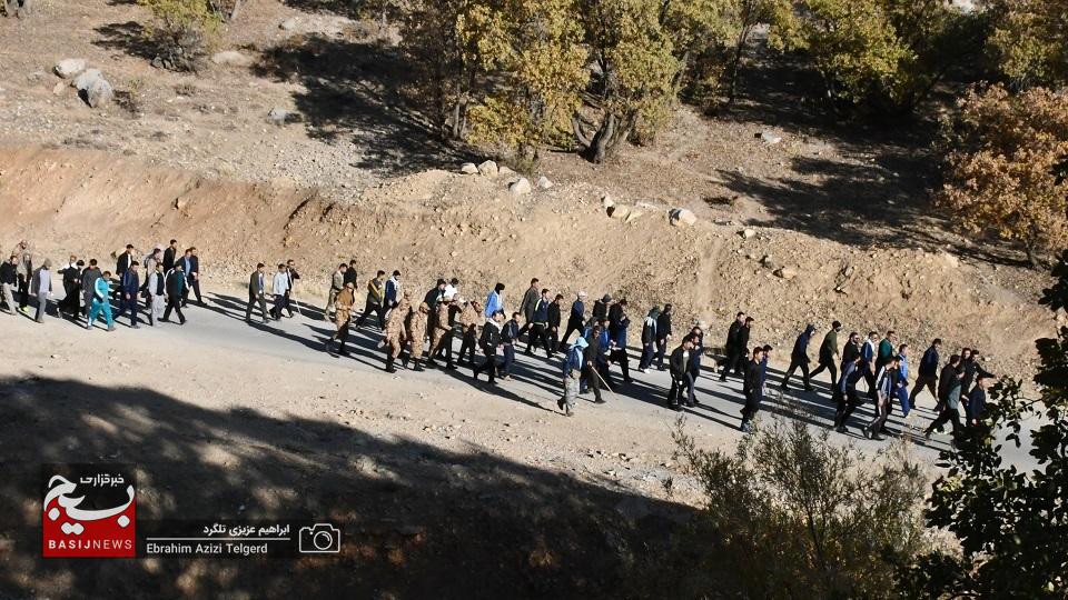 کوهنوردی کارکنان سپاه فتح استان به مناسبت گرامیداشت هفته بسیج