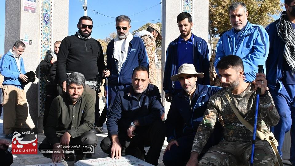 کوهنوردی کارکنان سپاه فتح استان به مناسبت گرامیداشت هفته بسیج