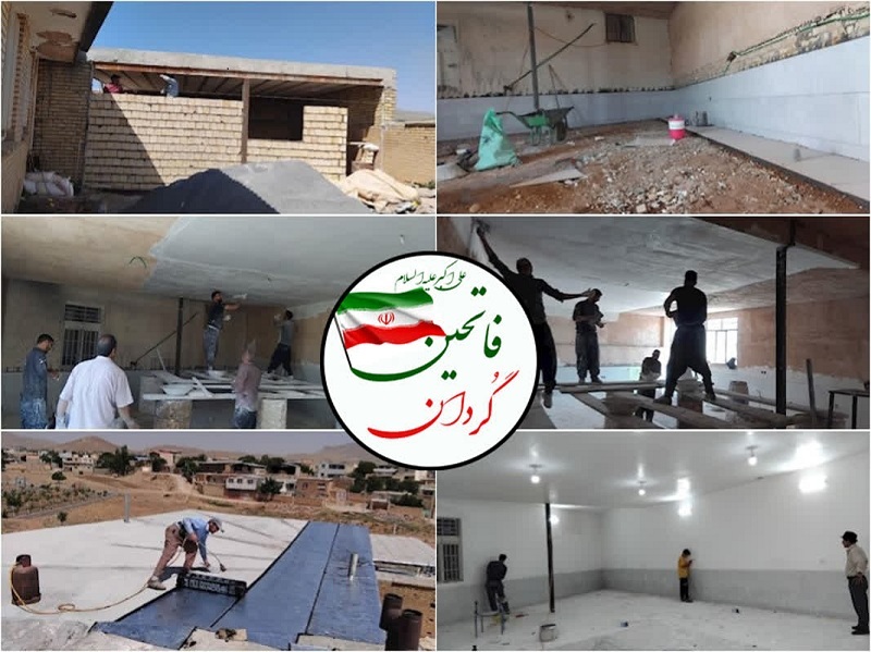 افتتاح نمازخانه مدرسه فاطمیه روستای چهل‌خانه