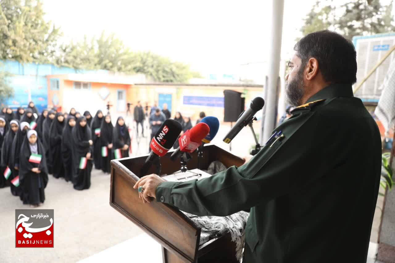 آیین رونمایی از شعار محوری هفته بسیج سال ۱۴۰۴