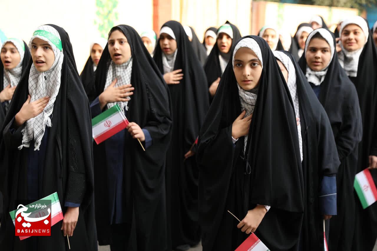 آیین رونمایی از شعار محوری هفته بسیج سال ۱۴۰۴