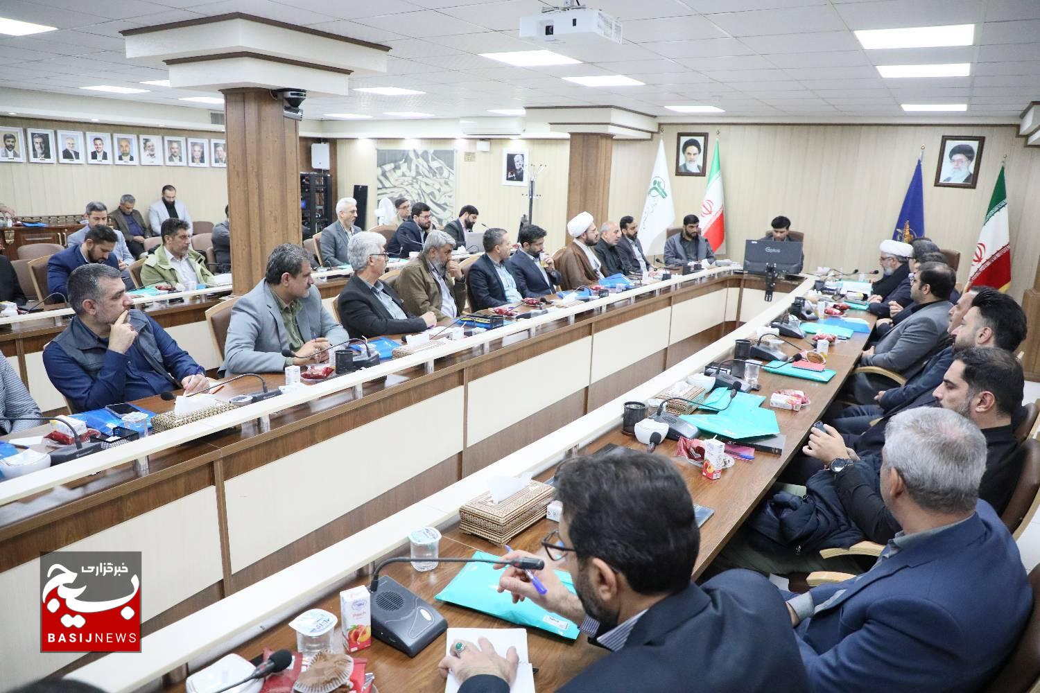 اولین جلسه ستاد هفته بسیج مرکز مقاومت بسیج فاطمیون وزارت تعاون، کار و رفاه اجتماعی برگزار گردید
