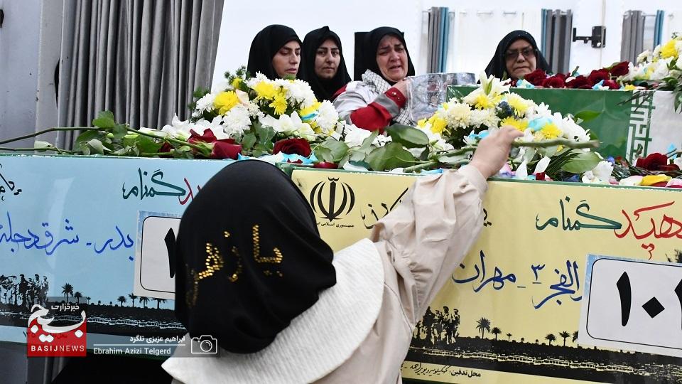 عطرآگین شدن فضای کهگیلویه وبویراحمد با ورود پیکر مطهر ۶ شهید خوشنام عطرآگین شدن فضای کهگیلویه وبویراحمد با ورود پیکر مطهر ۶ شهید خوشنام