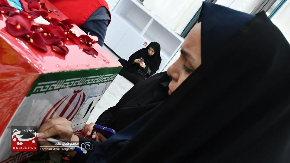عطرآگین شدن فضای کهگیلویه وبویراحمد با ورود پیکر مطهر ۶ شهید خوشنام عطرآگین شدن فضای کهگیلویه وبویراحمد با ورود پیکر مطهر ۶ شهید خوشنام