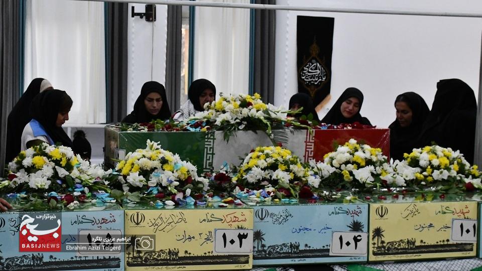 عطرآگین شدن فضای کهگیلویه وبویراحمد با ورود پیکر مطهر ۶ شهید خوشنام عطرآگین شدن فضای کهگیلویه وبویراحمد با ورود پیکر مطهر ۶ شهید خوشنام
