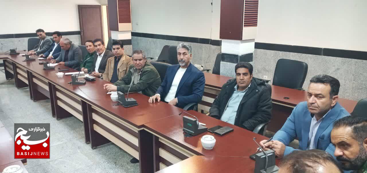 برگزاری شورای اداری چگنی با محوریت برنامه‌ریزی استقبال از شهدای گمنام و هفته بسیج