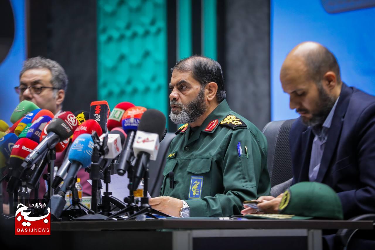 نشست خبری چهل و ششمین سالگرد گرامیداشت هفته بسیج به همراه رونمایی از پویش «خط امین ۲»