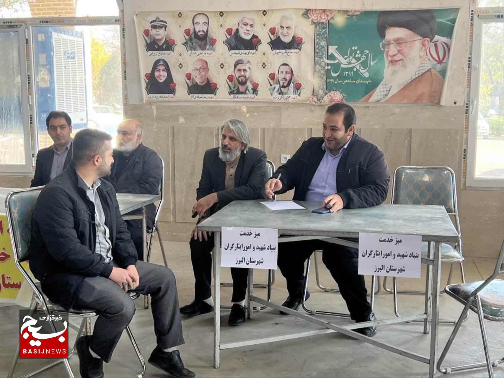 برگزاری حلقه‌های میقات صالحین و برپایی میز خدمت در نماز جمعه شهر الوند