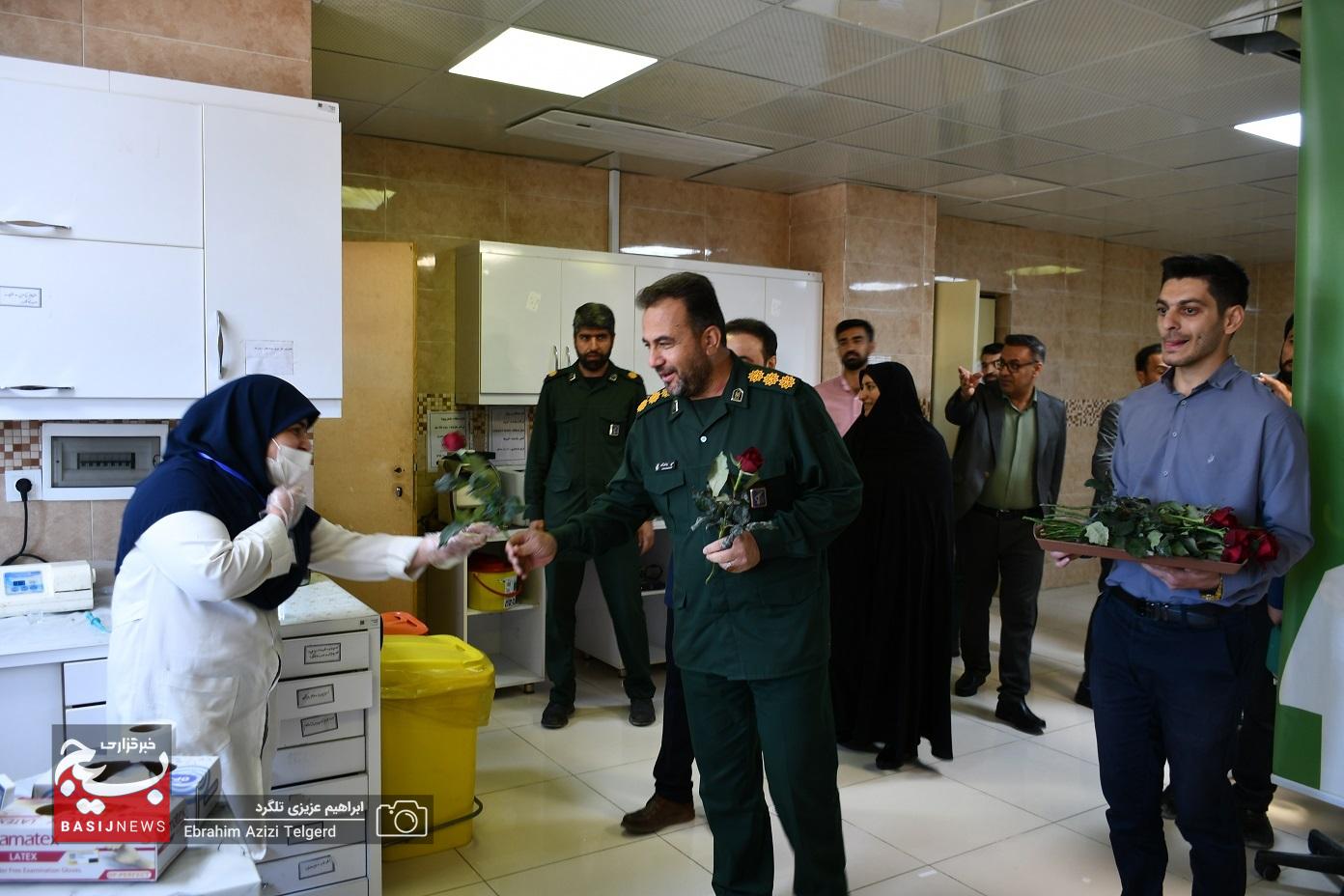تجلیل مسئولان سپاه فتح از پرستاران به مناسبت روز پرستار تجلیل مسئولان سپاه فتح از پرستاران به مناسبت روز پرستار