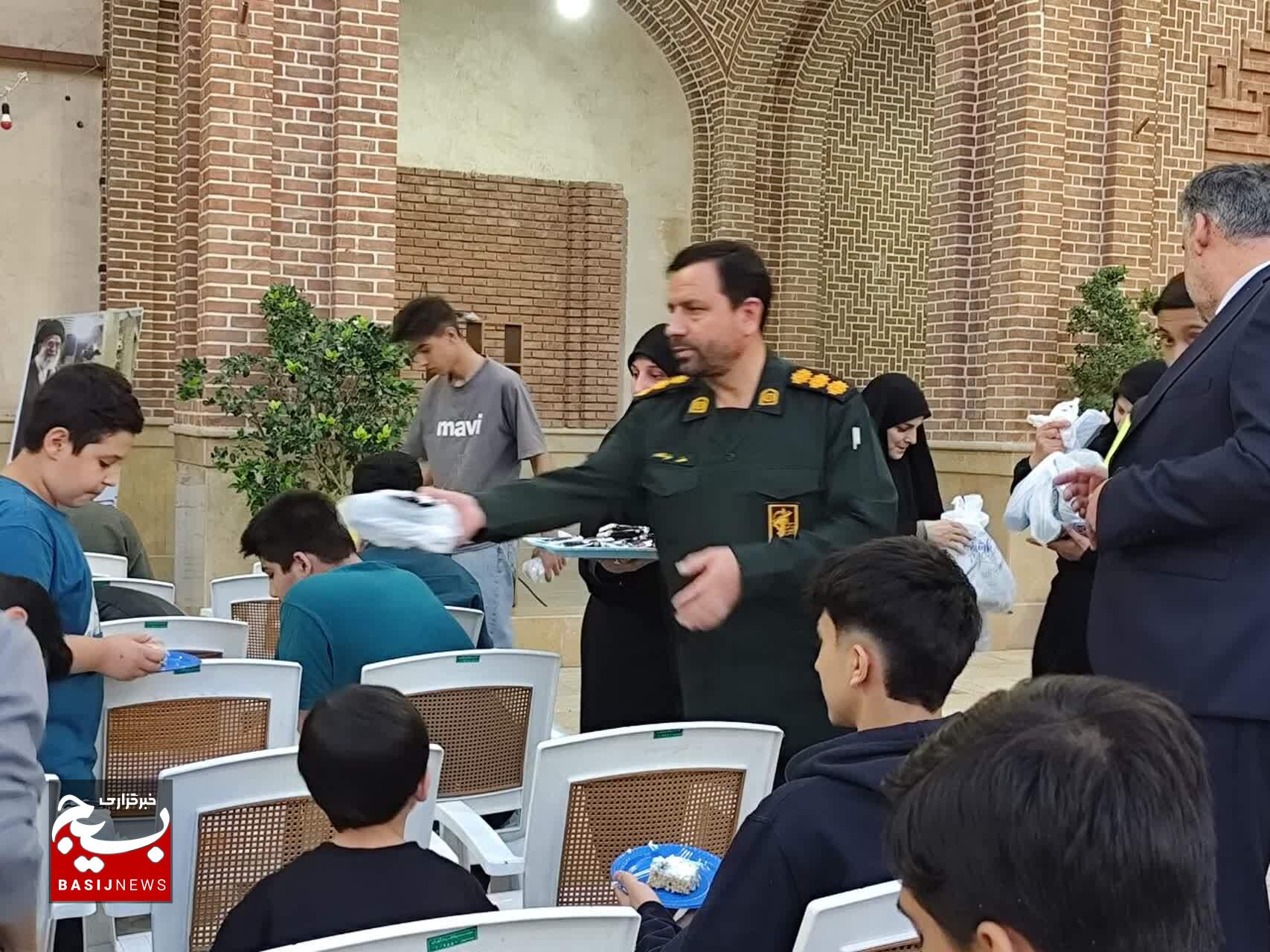  آئین جشن تکلیف فرزندان پسر پاسدار برگزار شد