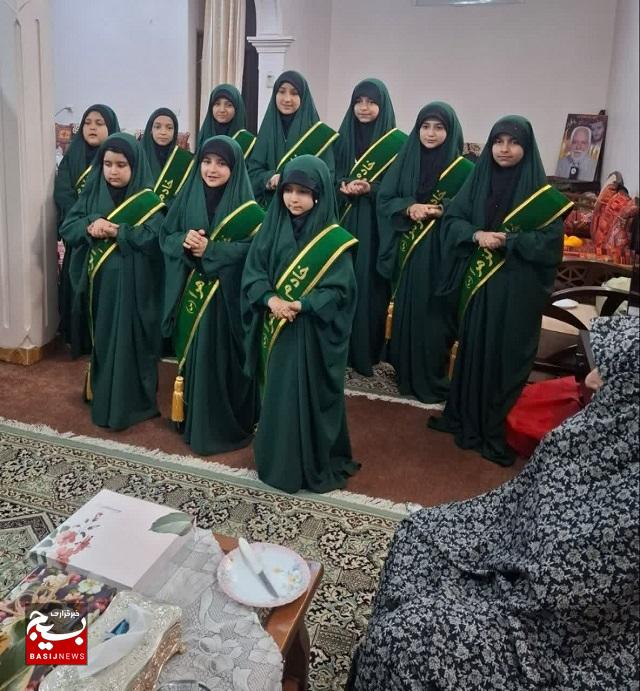 دیدار با مادر شهید سید عباس طباطبایی «طرح آبروی محله » و تقدیر از مقام مادر شهید