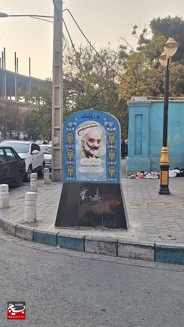 ۱۰ تصویر شهید در قالب ۵ سازه در نقاط مختلف محله شهید هرندی نصب شد. ۱۰ تصویر شهید در قالب ۵ سازه در نقاط مختلف محله شهید هرندی نصب شد.
