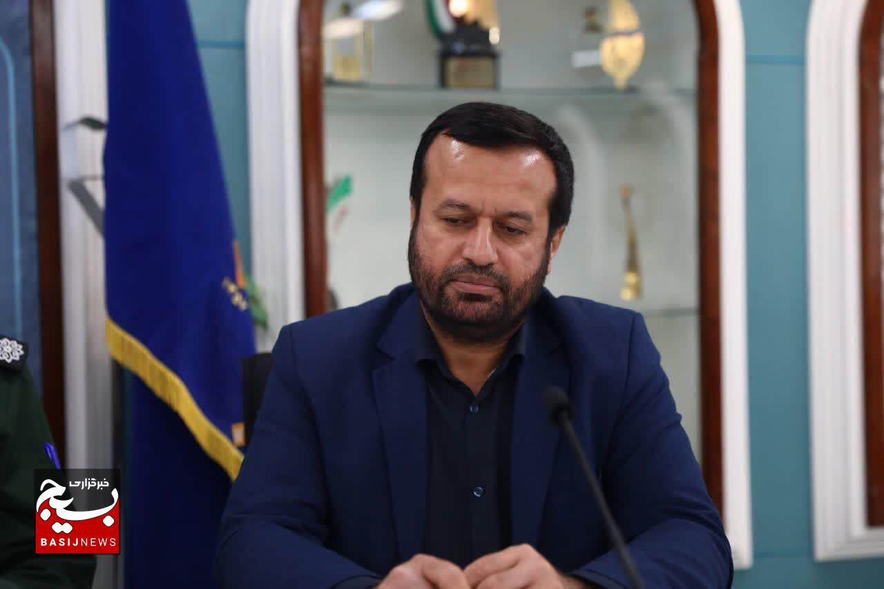 آیین انتصاب مسئول سازمان بسیج کارمندان کشور