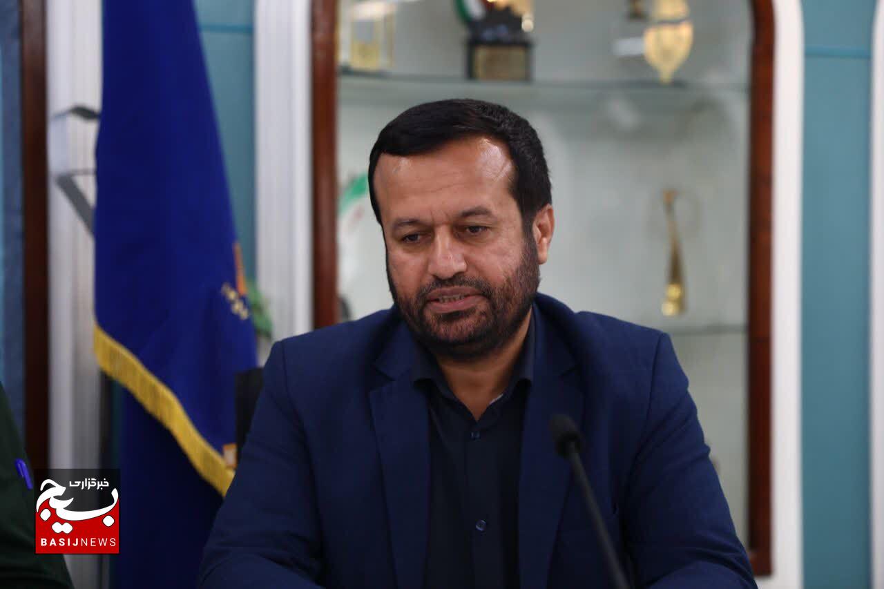آیین انتصاب مسئول سازمان بسیج کارمندان کشور