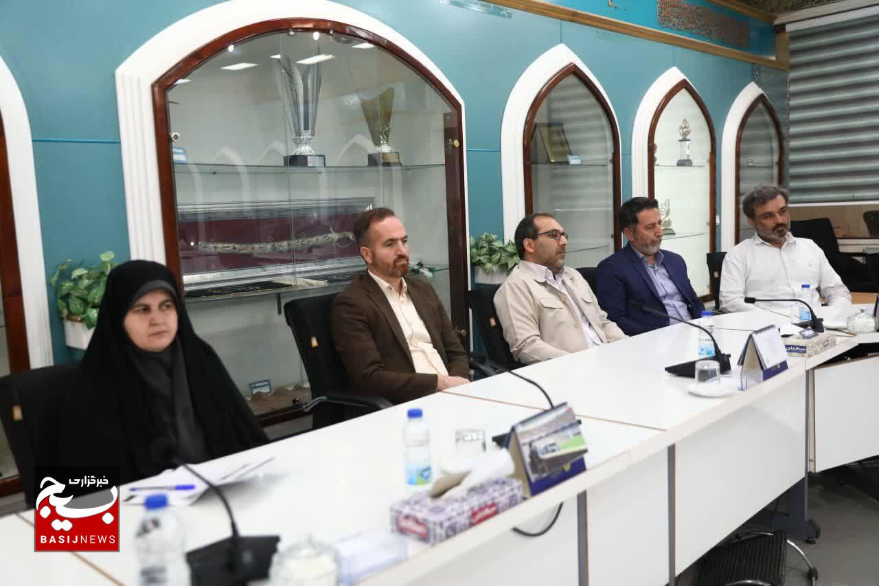 آیین انتصاب مسئول سازمان بسیج کارمندان کشور
