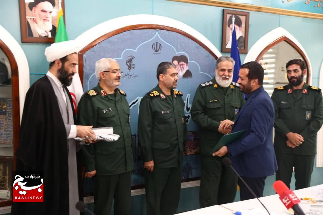آیین انتصاب مسئول سازمان بسیج کارمندان کشور