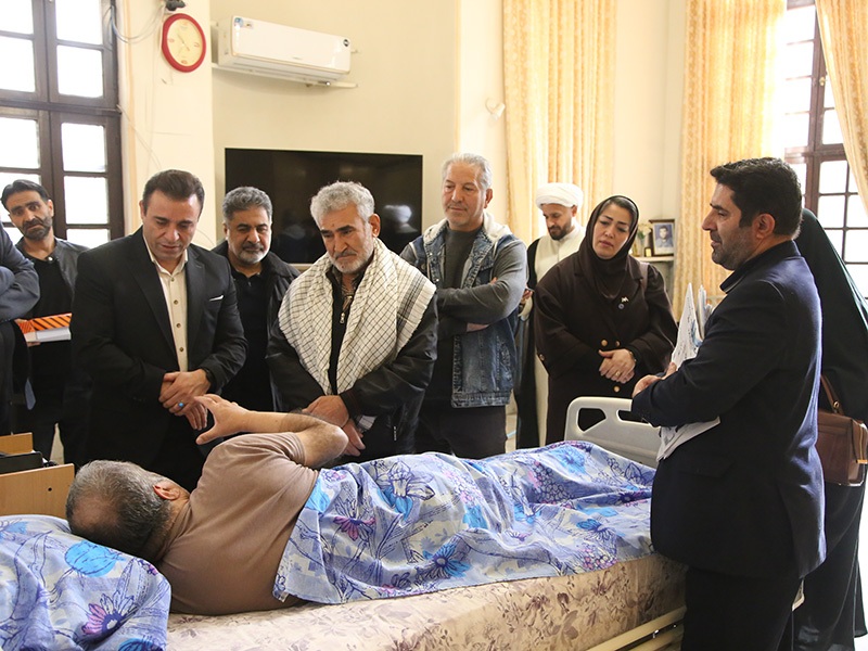 حضور مسئولان فدراسیون تکواندو در آسایشگاه جانبازان ثارالله + تصاویر حضور مسئولان فدراسیون تکواندو در آسایشگاه جانبازان ثارالله + تصاویر